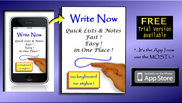 Write Now in App Store